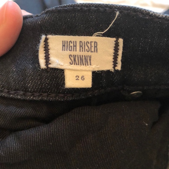 Madewell 9” High Rise Skinny Kincaid Wash 26 - Picture 5 of 5